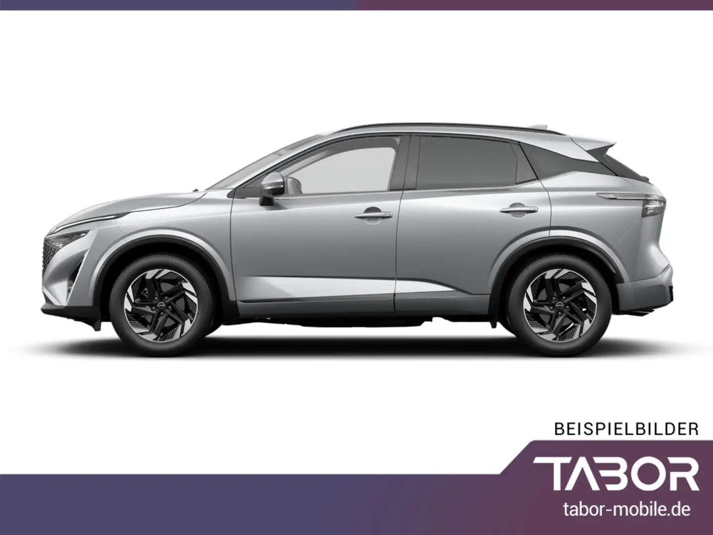 Nissan Qashqai MHEV 158 CVT N-Connecta SHZ LHZ ACC Keyl Silber - 2