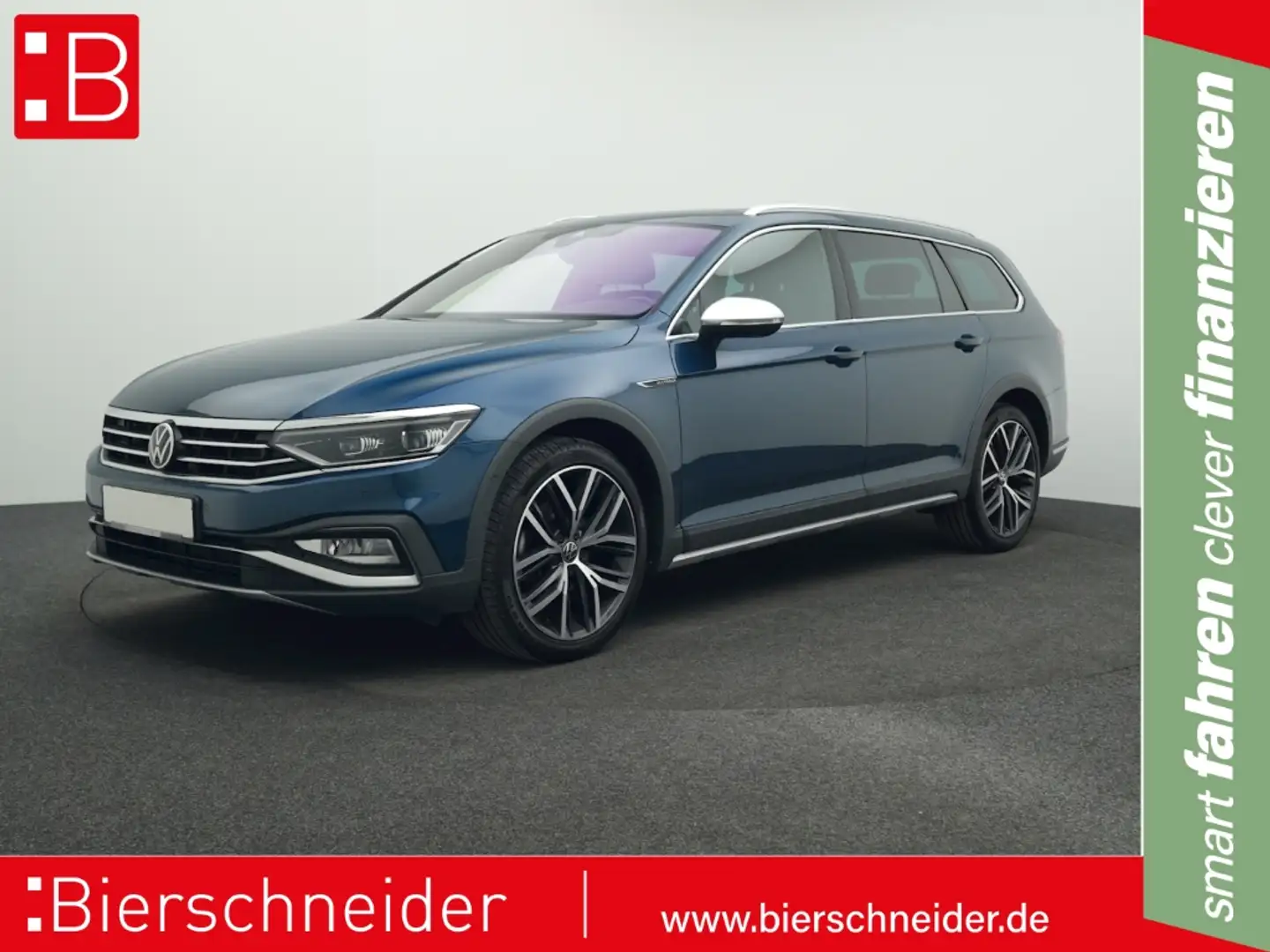 Volkswagen Passat Variant 2.0 TDI DSG 4Mo. Alltrack AHK PANO EASY-OPEN ALU 1 Blau - 1