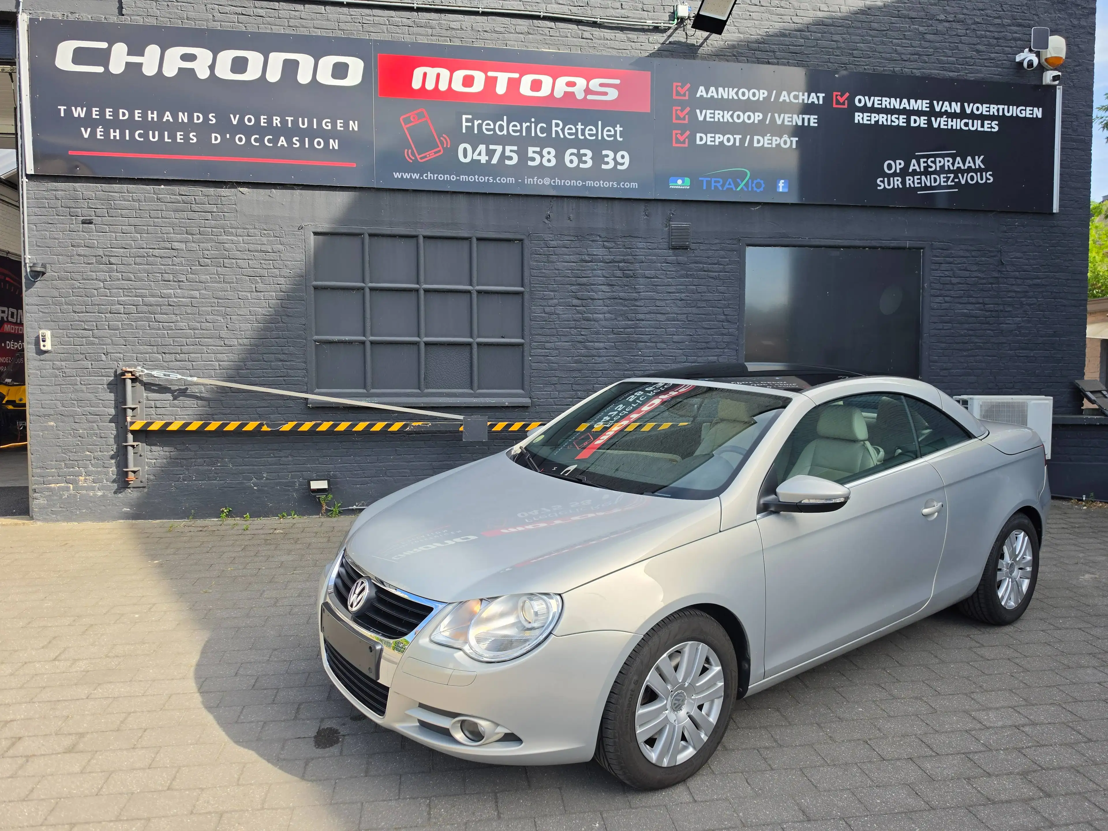 Volkswagen Eos Eos 2.0 tdi 1 er Proprétaire ,Carnet complet,Cuir,T-pano — photo 2
