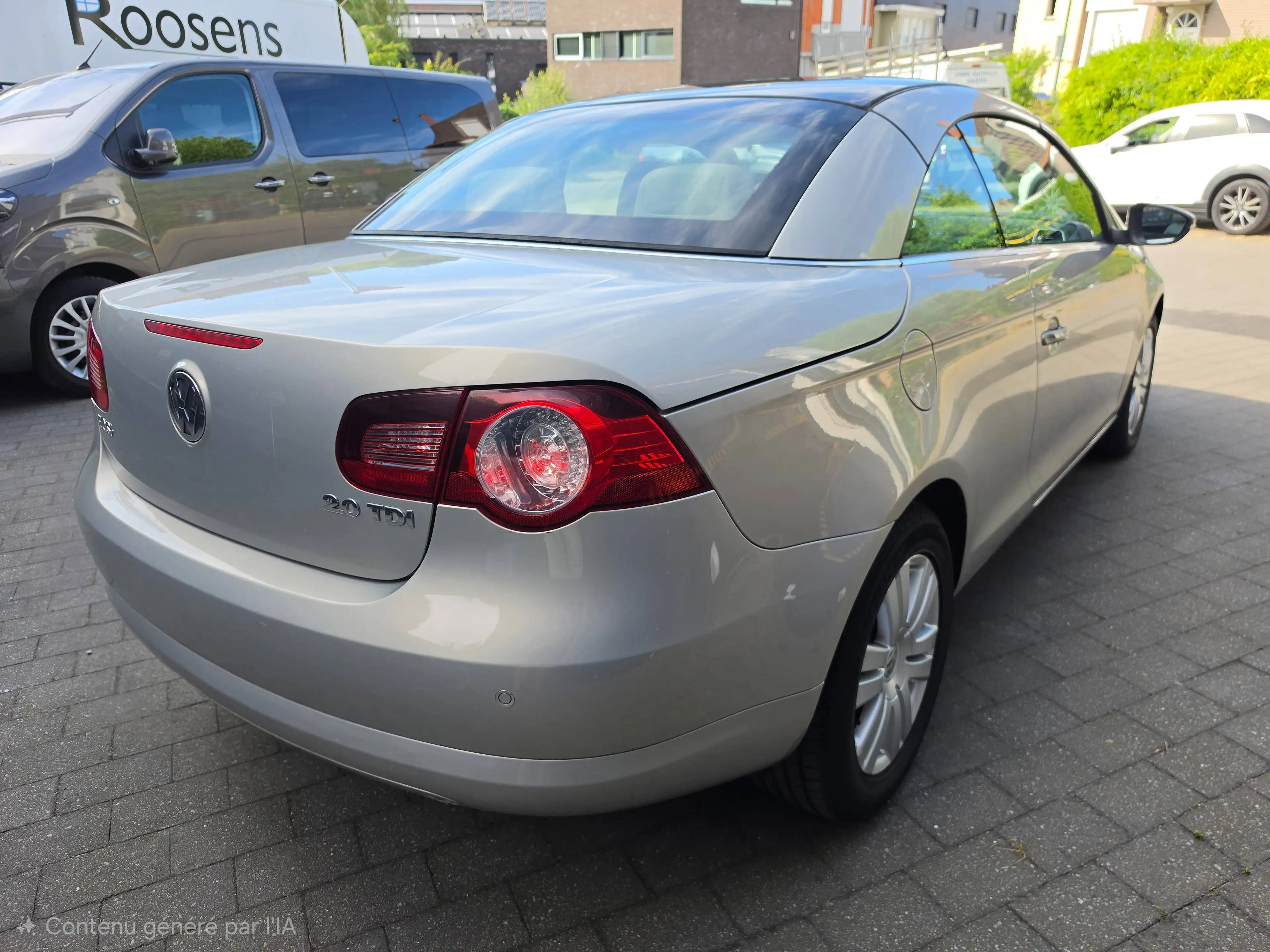 Volkswagen Eos Eos 2.0 tdi 1 er Proprétaire ,Carnet complet,Cuir,T-pano — photo 12