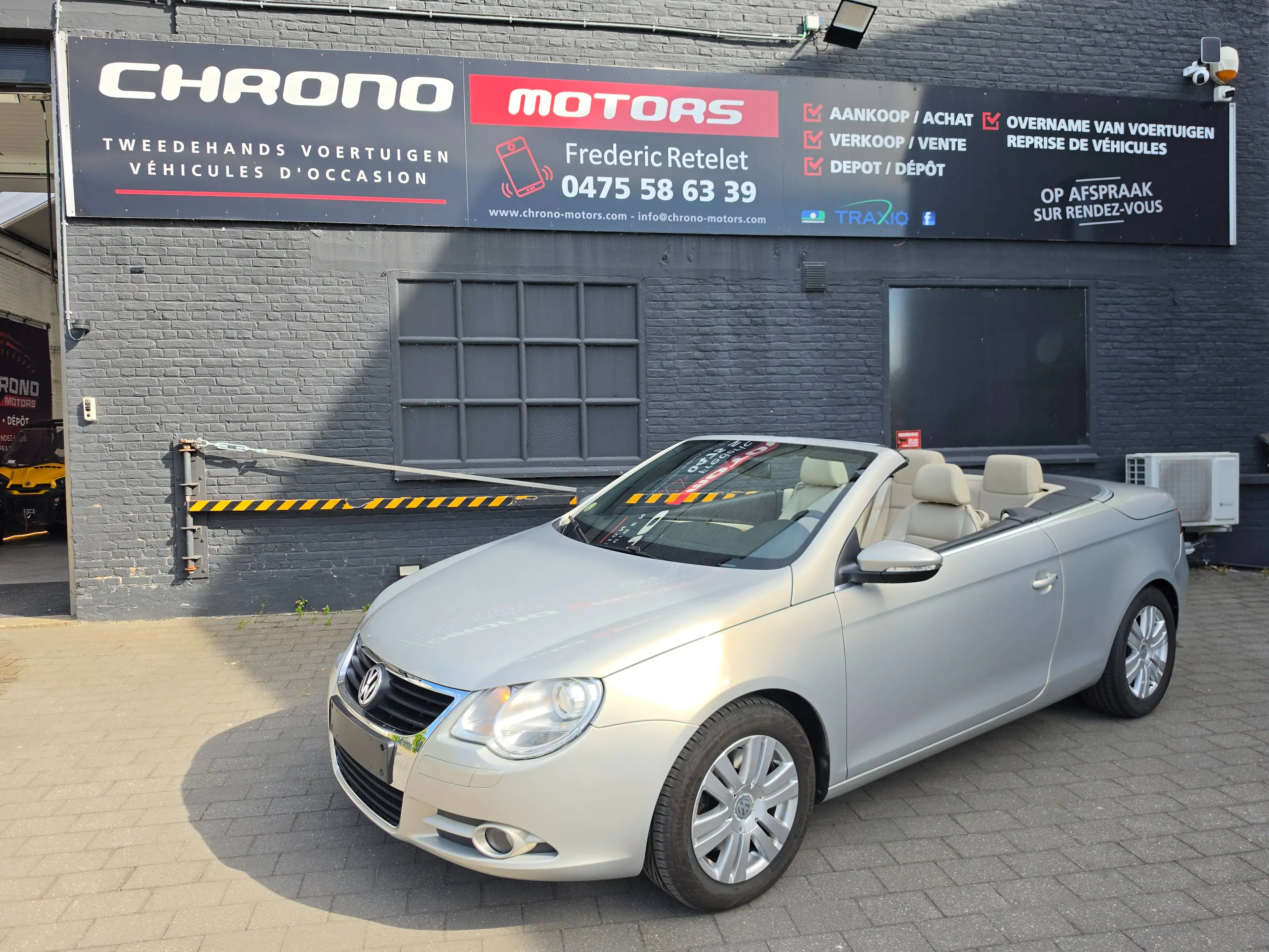 Volkswagen Eos Eos 2.0 tdi 1 er Proprétaire ,Carnet complet,Cuir,T-pano
