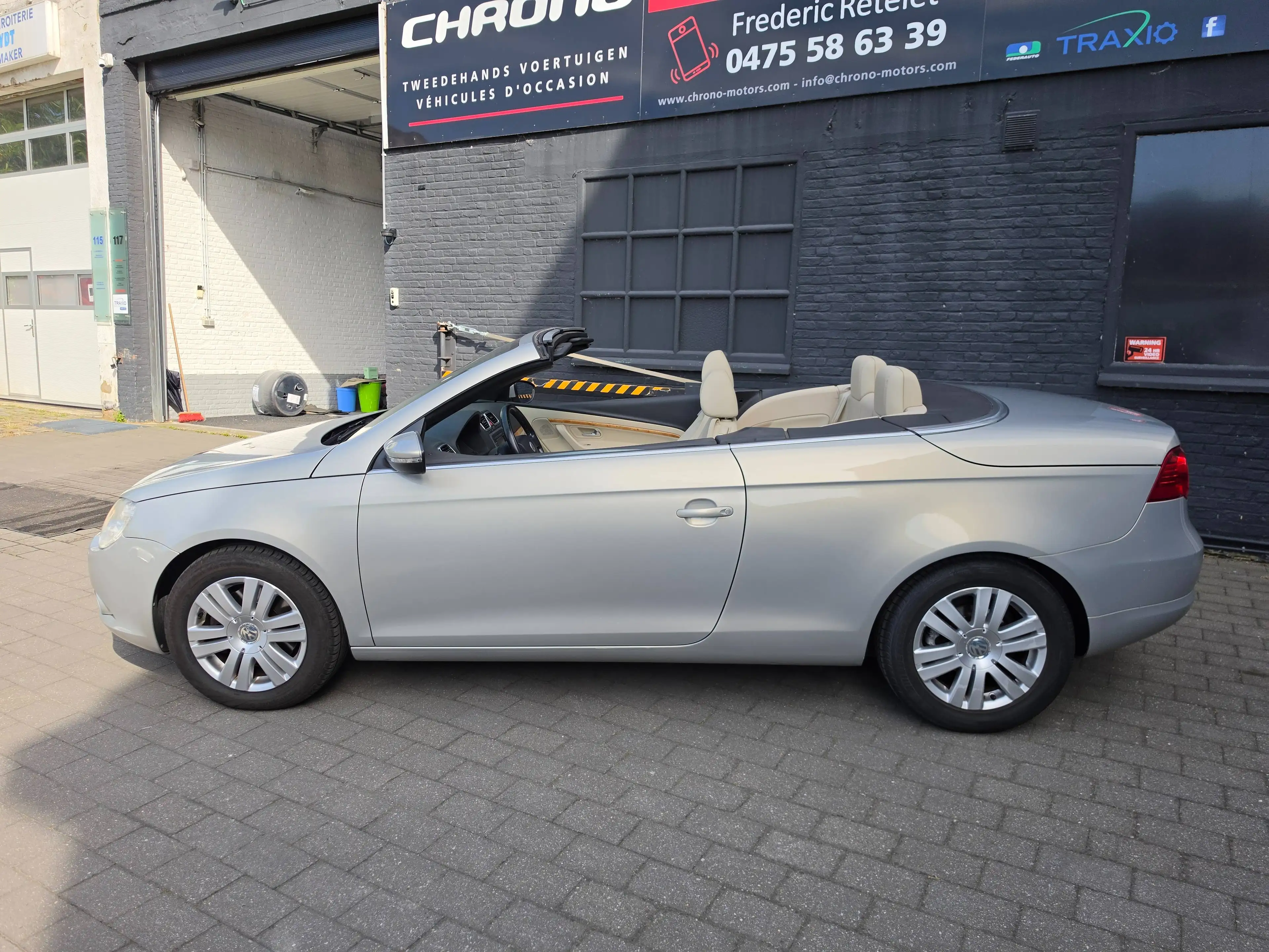 Volkswagen Eos Eos 2.0 tdi 1 er Proprétaire ,Carnet complet,Cuir,T-pano — photo 11