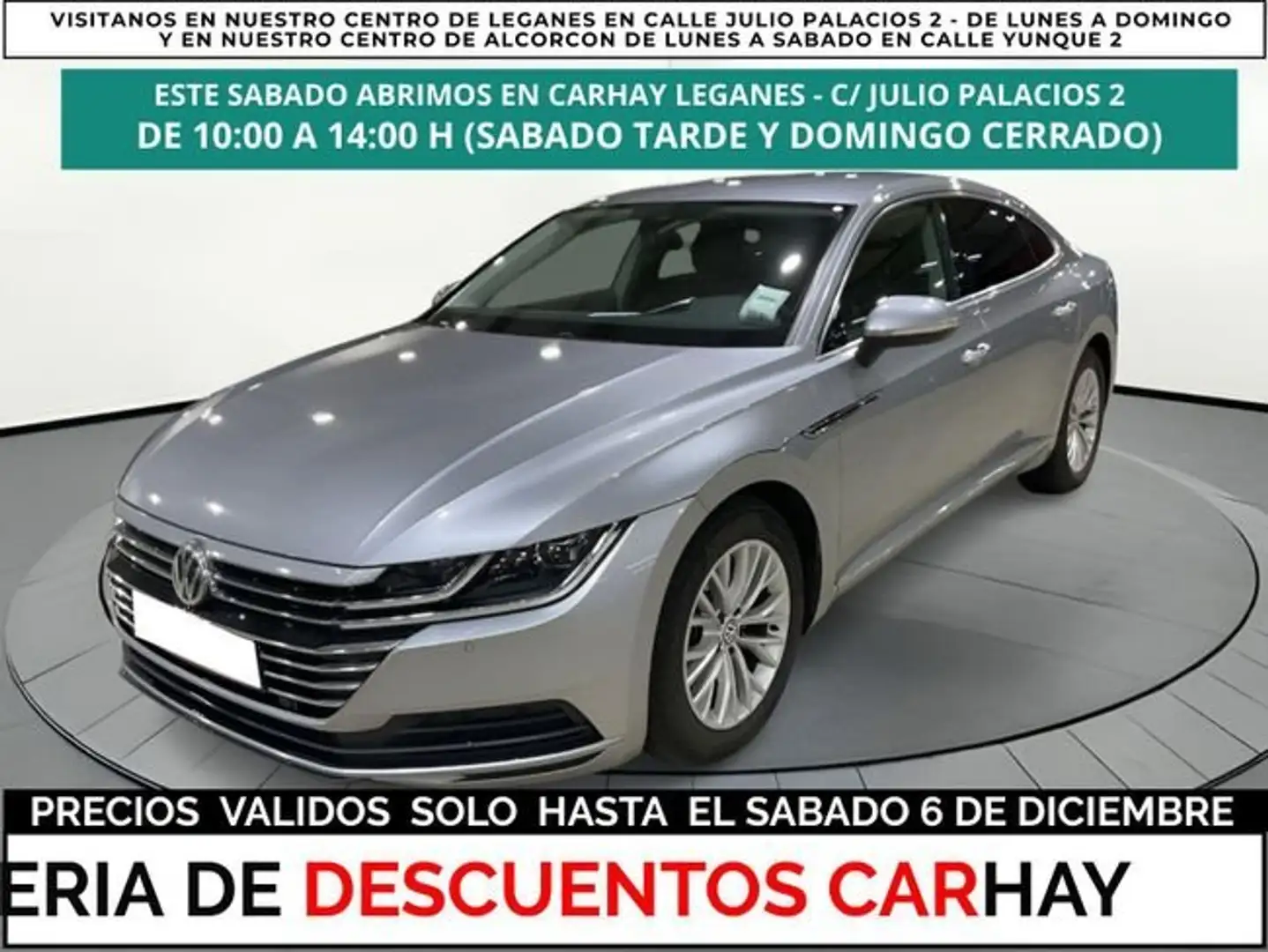 Volkswagen Arteon 2.0 TDi SCR (EU6.2) Gris - 1