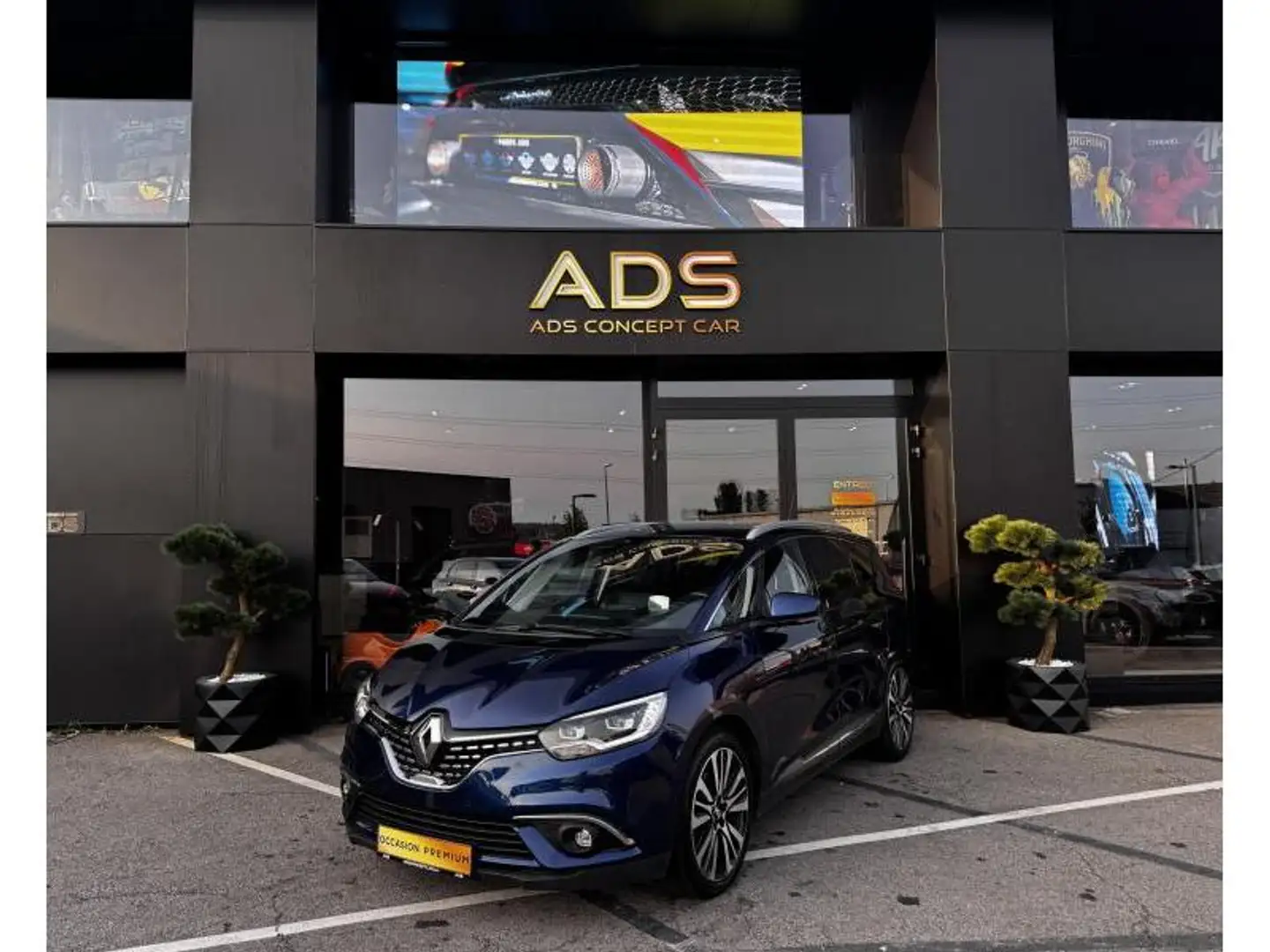 Renault Scenic IV Initiale Paris 7 places Bleu - 1