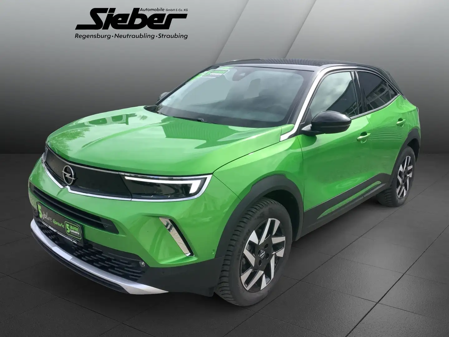 Opel Mokka 1.2 Turbo Elegance *Sitzheizung*PDC*Klima* Grün - 2