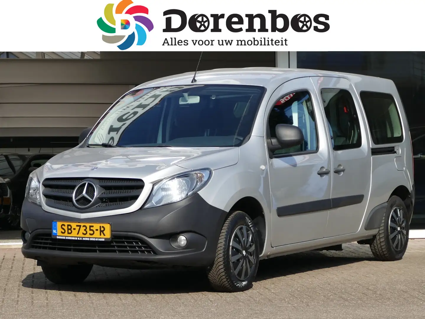 Mercedes-Benz Citan 111 CDI Trend XL rolstoelvervoer | airco | cruise Grijs - 1