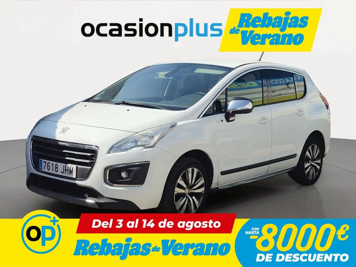 Peugeot 3008 1.6 BlueHDi Style 120 Blanco - 1