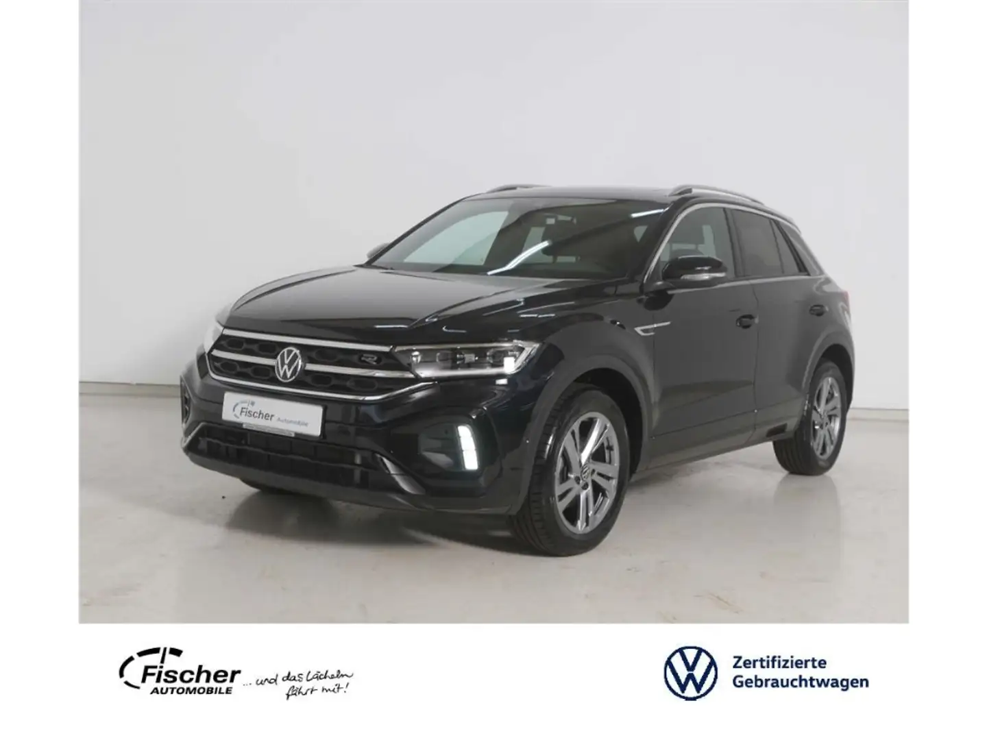 Volkswagen T-Roc 1.5 TSI R-Line Zwart - 1