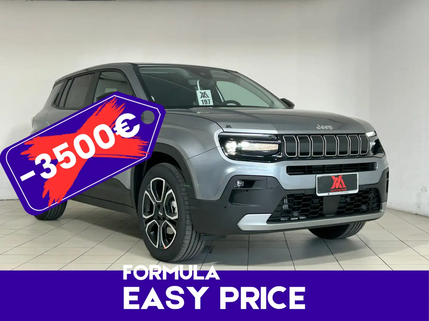 Jeep Avenger 1.2 turbo Summit + retrocamera Gris - 1