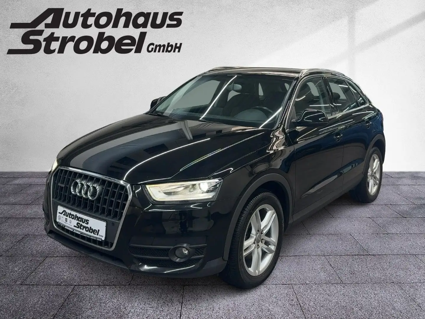 Audi Q3 2.0 TDI S-Tronic Quattro Navi Xenon Sitzhzg B Schwarz - 2