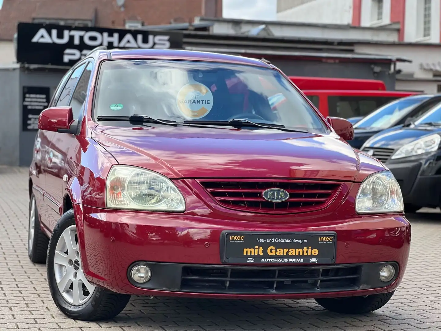 Kia Carens 1.8 16V EX Van+AUTOMATIK+SD+KLIMA+PDC Rot - 1