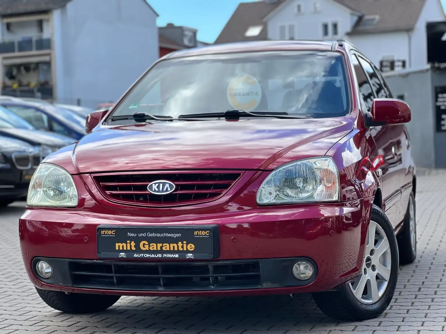Kia Carens 1.8 16V EX Van+AUTOMATIK+SD+KLIMA+PDC Rot - 2