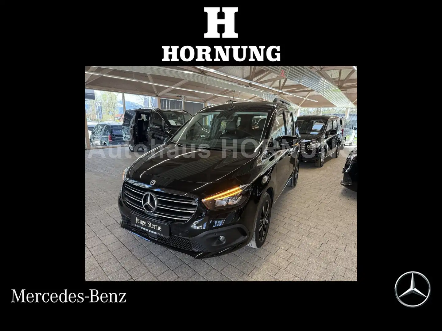 Mercedes-Benz T 180 PROGRESSIVE*LED*KEYLESS*QUERTRÄGER*PREMIUM Noir - 1
