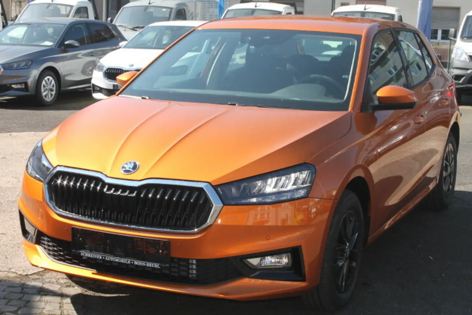 Skoda Fabia TSi DSG Alu LED Klima KameraSOFORT Orange - 1