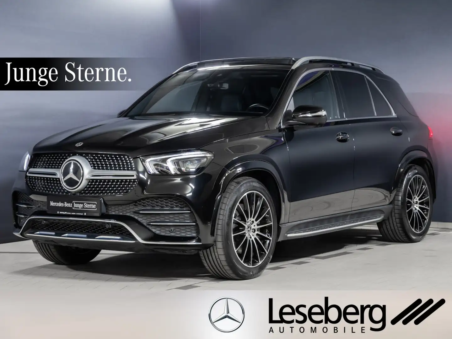 Mercedes-Benz GLE 450 GLE 450 4M AMG Multibeam/Pano/AHK/360°/Airmatic/ Schwarz - 1