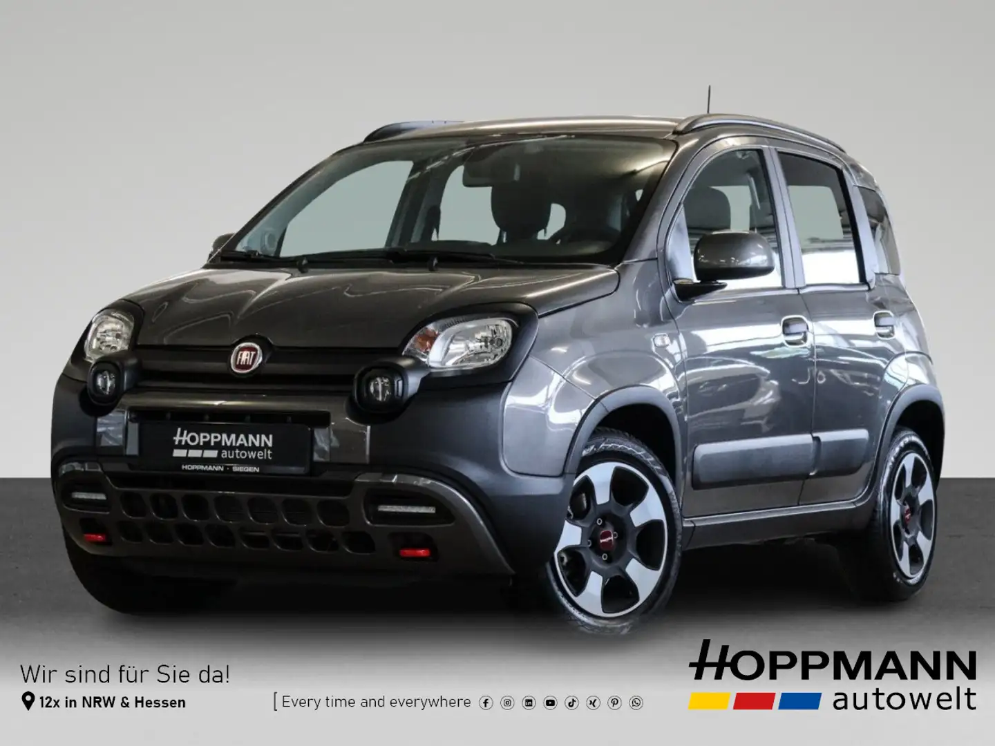 Fiat Panda CROSS Hybrid*PDC*Klima*AntroidAuto*CarPlay Grau - 1