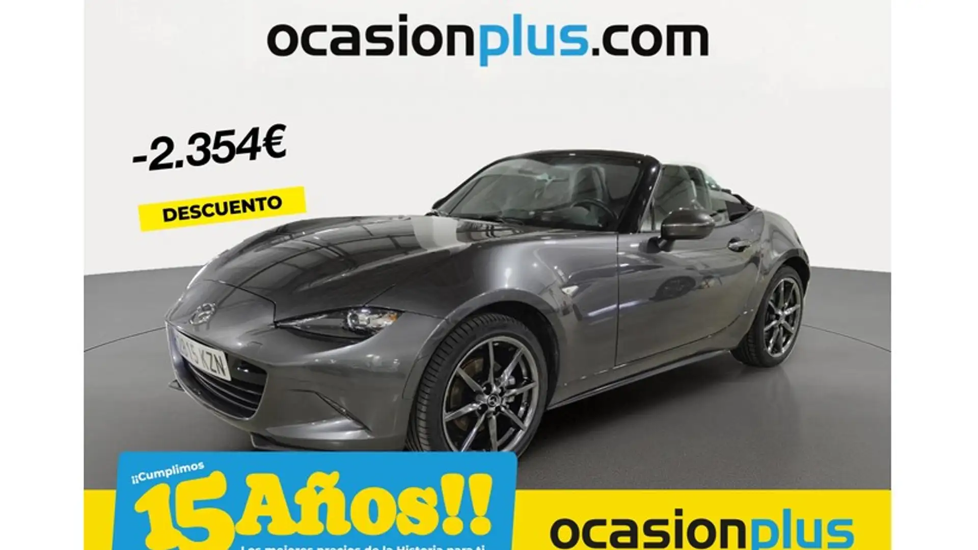 Mazda MX-5 ST 2.0 Skyactiv-G i-Stop i-Eloop Zenith Gris - 1