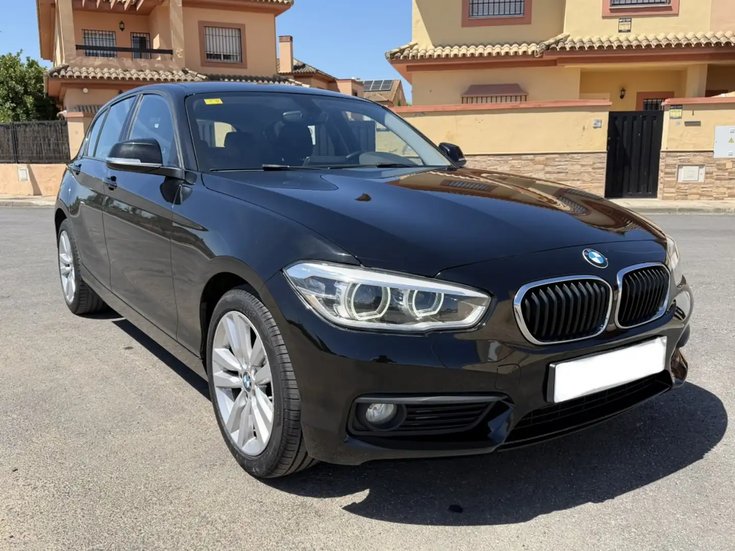 BMW 116 116d EfficientDynamics Negro - 1