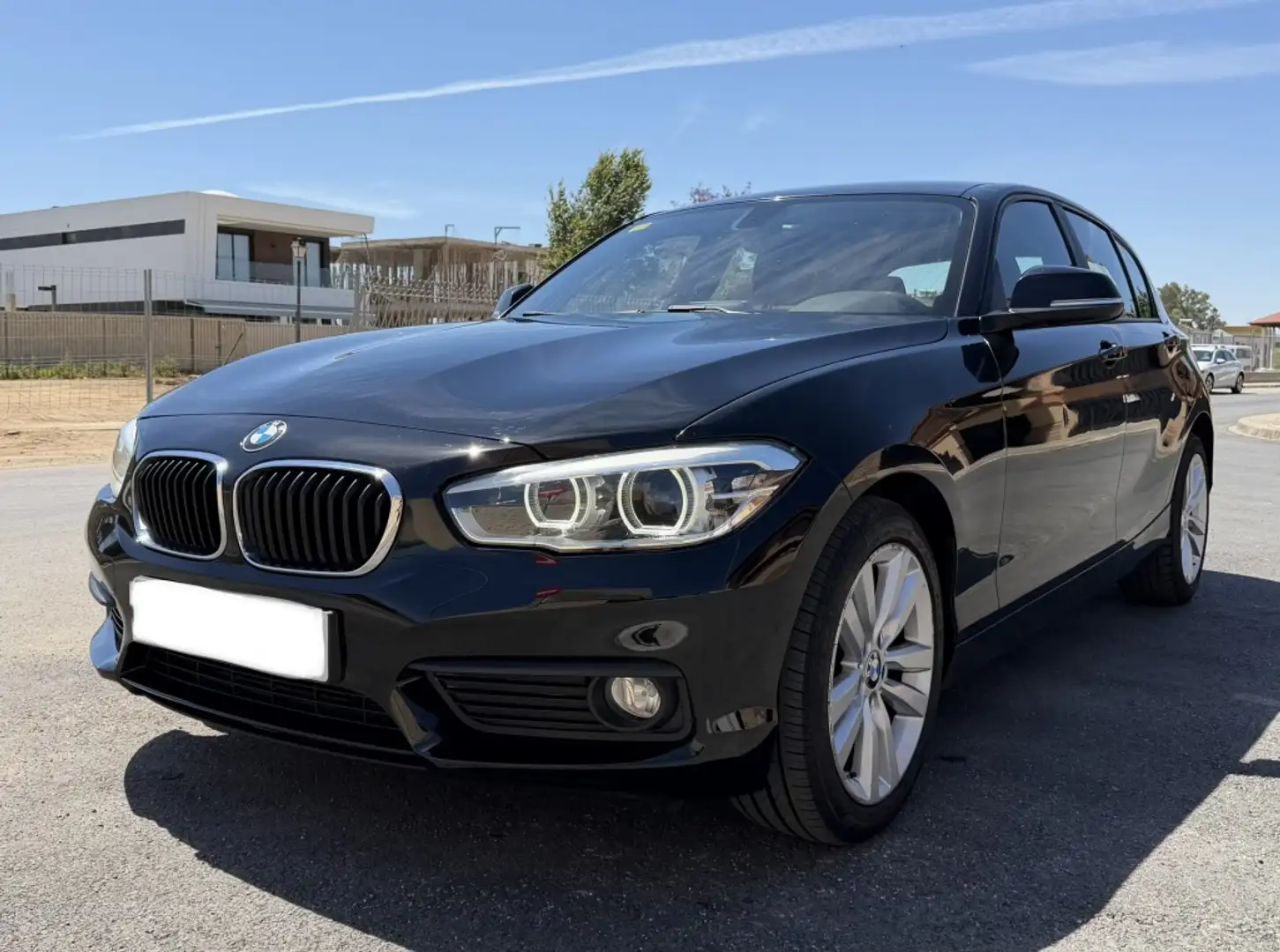 BMW 116 116d EfficientDynamics Negro - 2