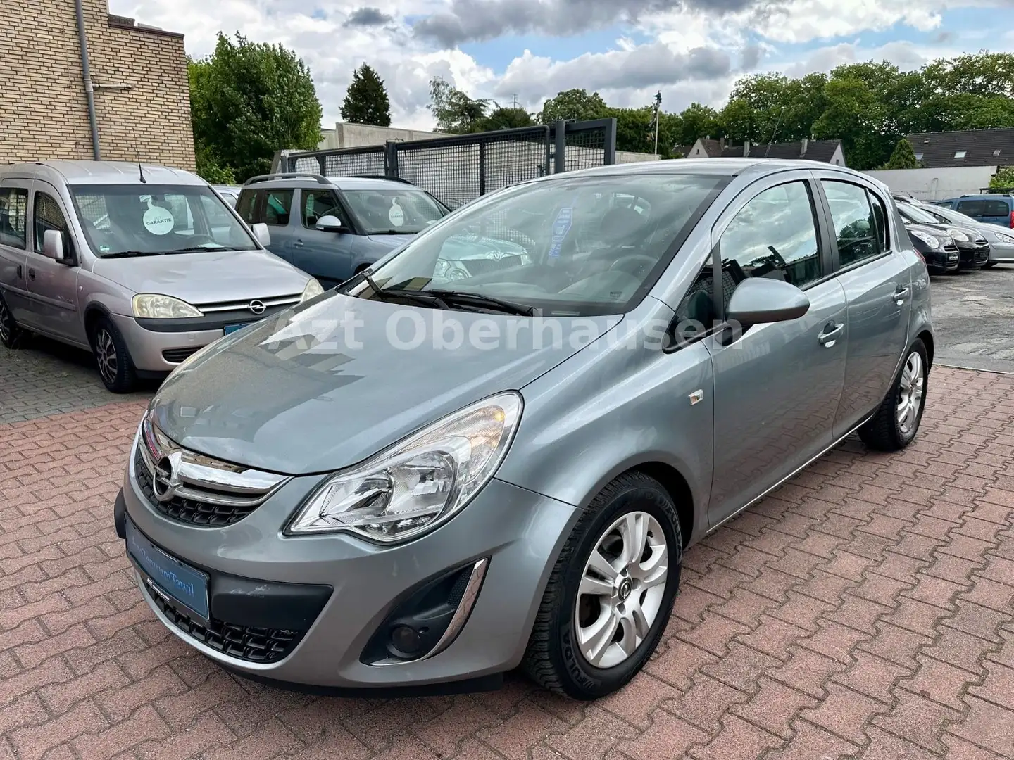 Opel Corsa D 150 Jahre Opel*1.HAND*TÜV NEU*KLIMA*ALU* Silber - 2