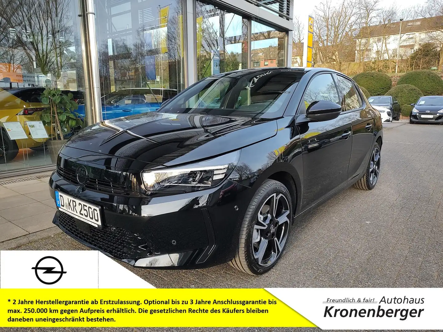 Opel Corsa F 1.2 GS Sitzheizung R-Kamera AppleCarp. Schwarz - 1