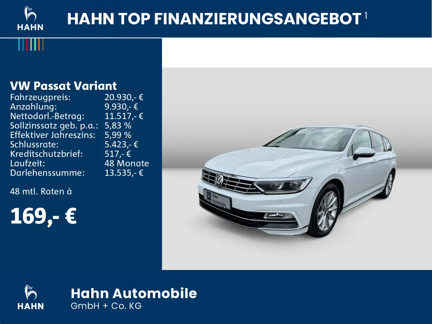 Volkswagen Passat Variant 1.4TSI DSG High Navi Climatr Weiß - 2