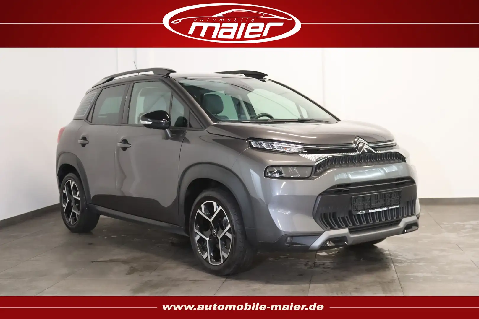 Citroen C3 Aircross PureTech Aut Shine Pack-NAV-KAMERA- Grau - 1