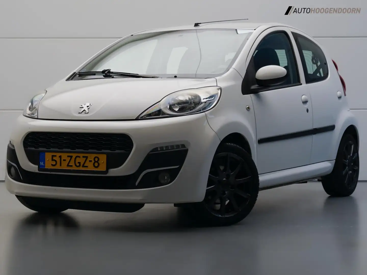 Peugeot 107 1.0 Active 5-deurs (LED VERLICHTING,RADIO/MP3-SPEL Blanco - 1