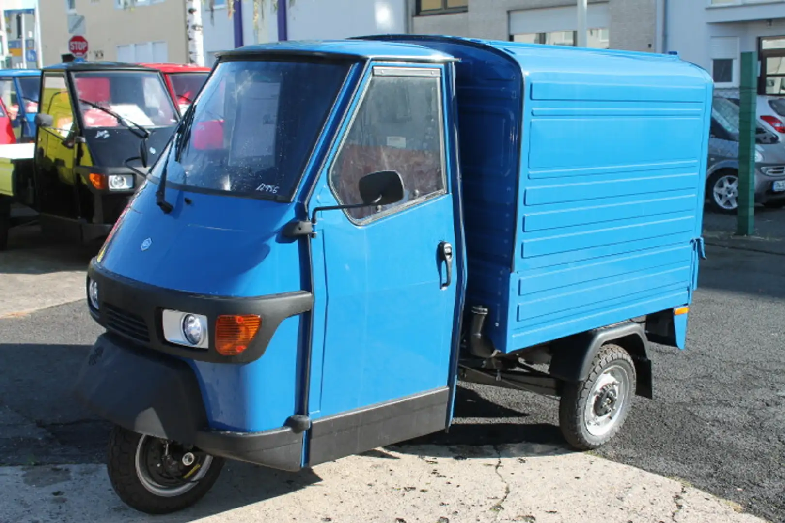 Piaggio Ape 50 Kasten LED 25km/h SOFORT ! Kék - 2