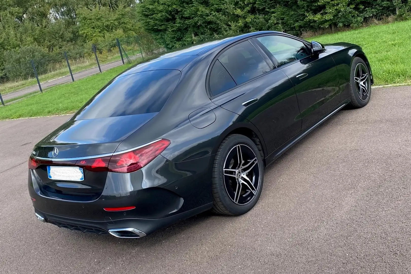 Mercedes-Benz E 220 Classe E 220 d 9G-Tronic AMG Line Advanced Gris - 1