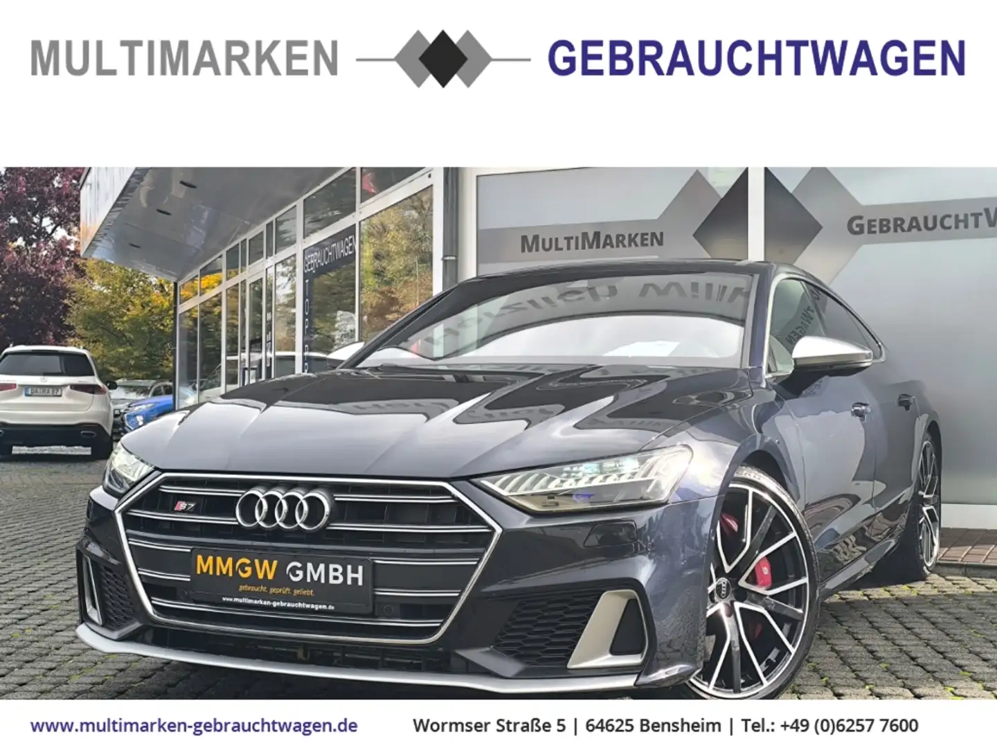 Audi S7 Sportback 3.0 TDI quattro basis HUD/Navi/Leder/Dig Blau - 1