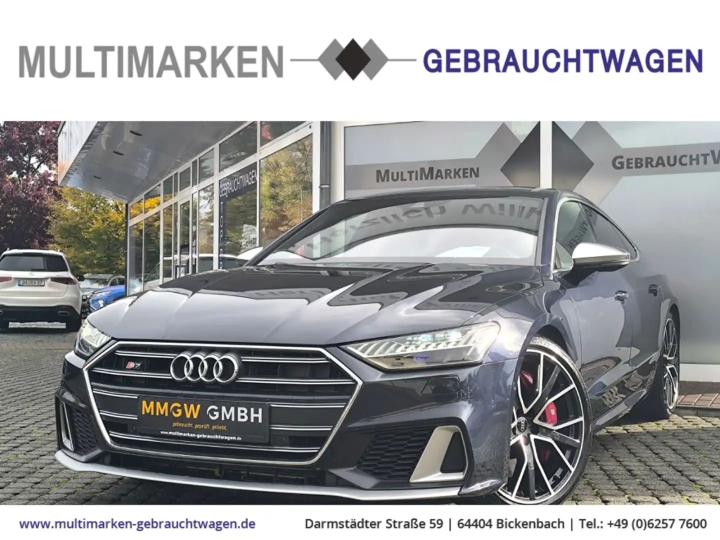 Audi S7 Sportback 3.0 TDI quattro basis HUD/Navi/Leder/Dig Blau - 1
