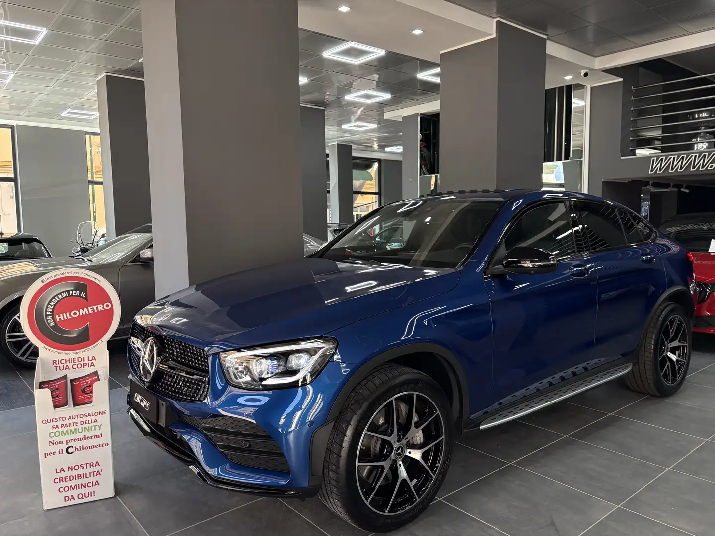 Mercedes-Benz GLC 220 Coupe d Premium Plus AMG 4matic Automatica ITALIAN Blau - 1