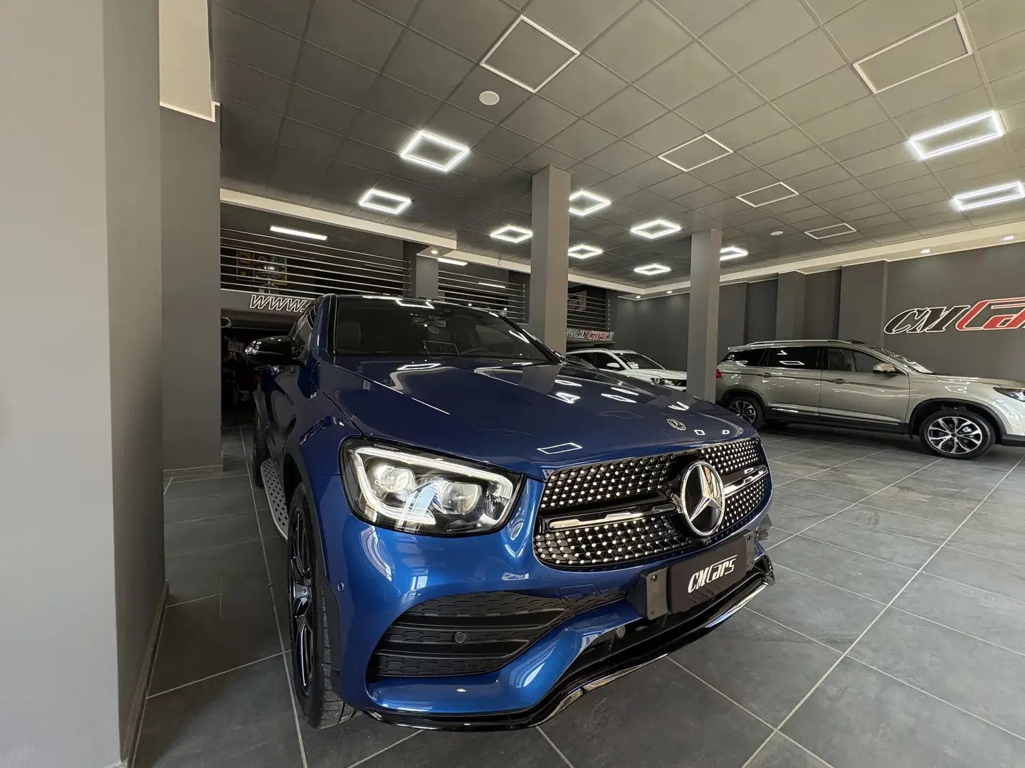 Mercedes-Benz GLC 220 Coupe d Premium Plus AMG 4matic Automatica ITALIAN Blau - 2