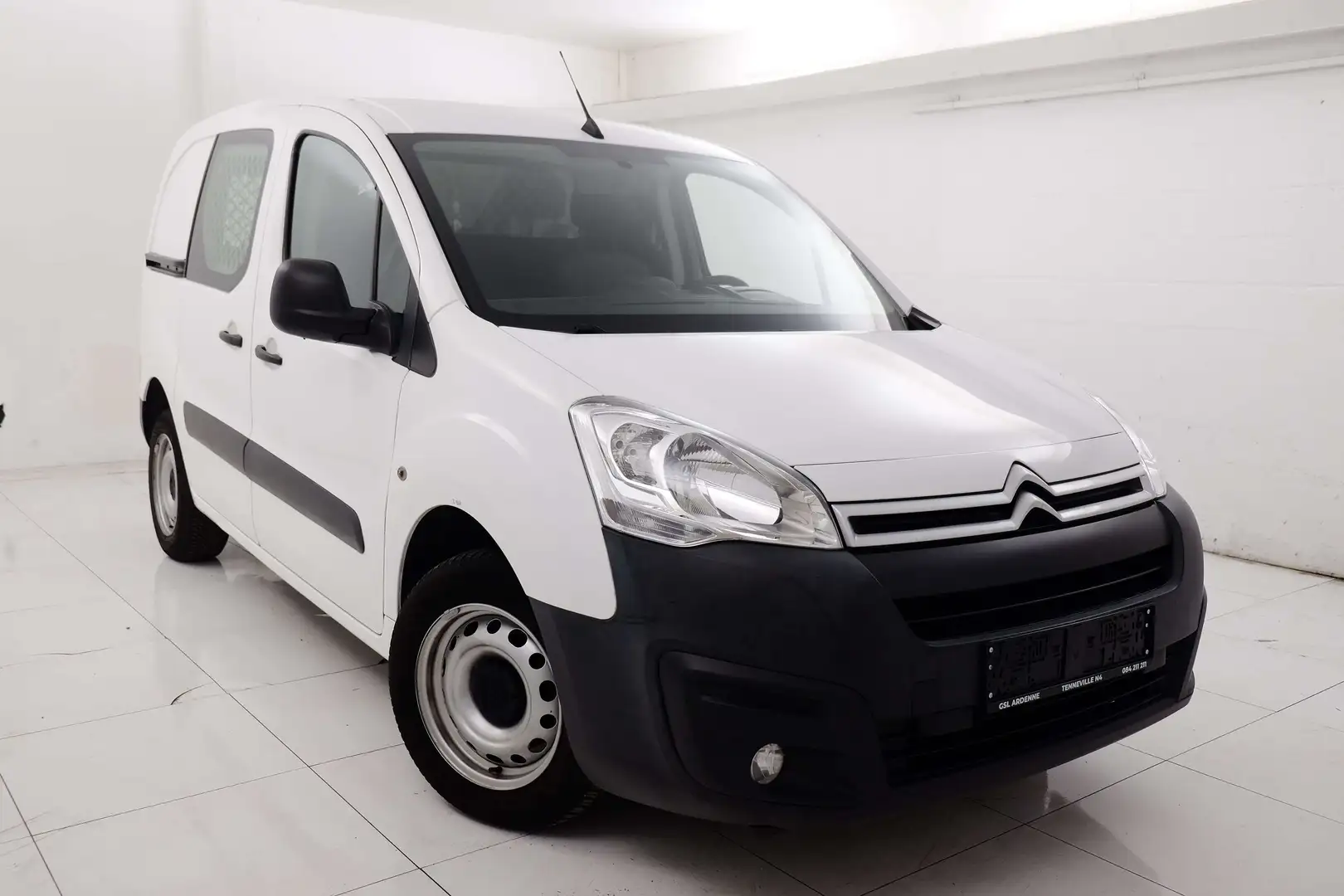 Citroen Berlingo Berlingo 1.6 hdi # Airco, cruise, grand GPS Blanc - 1