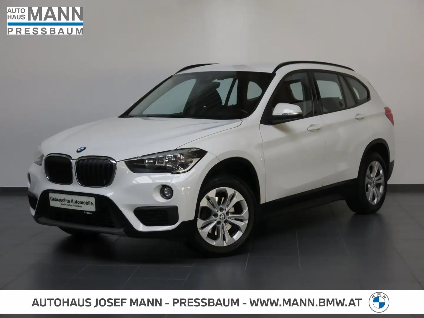 BMW X1 xDrive18d MODELL ADVANTAGE Weiß - 1