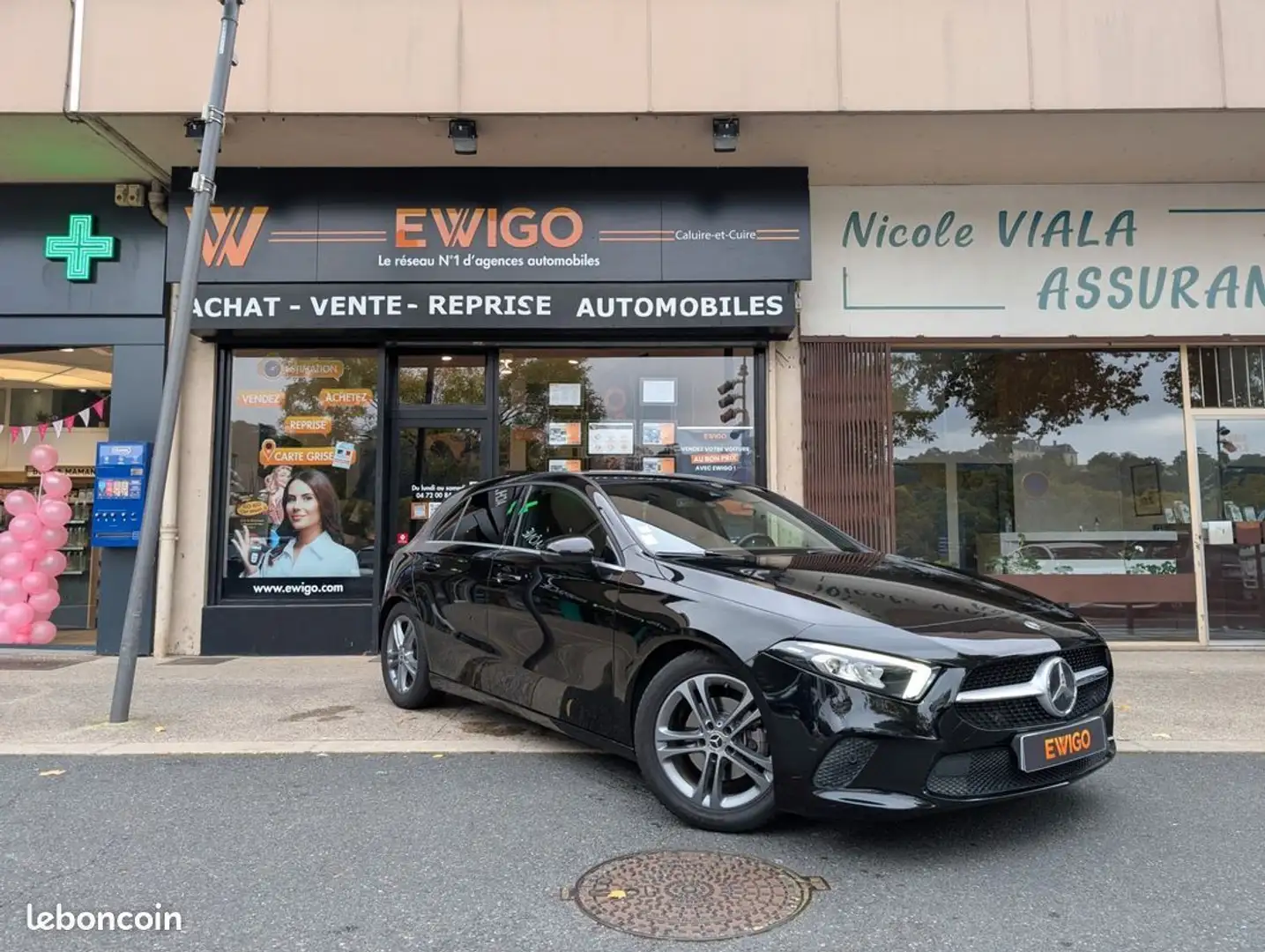 Mercedes-Benz A 160 iv (w177) 160 109ch style line Noir - 1