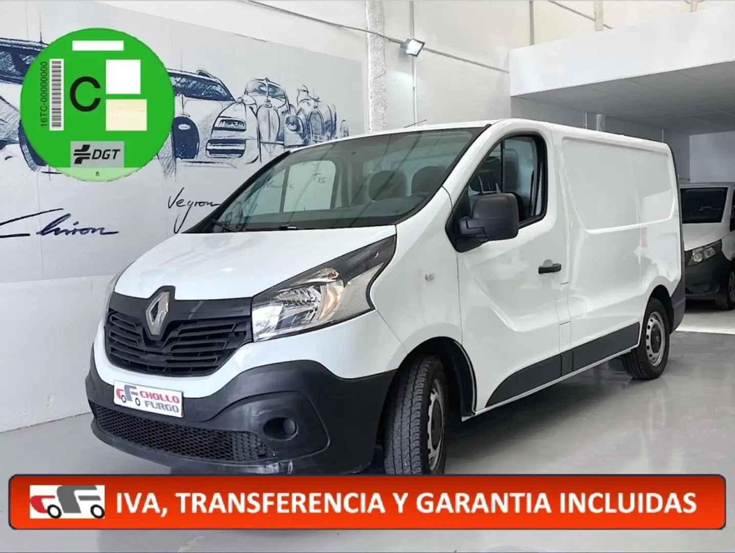 Renault Trafic Furgón 27 L1H1 dCi 70kW Blanco - 1