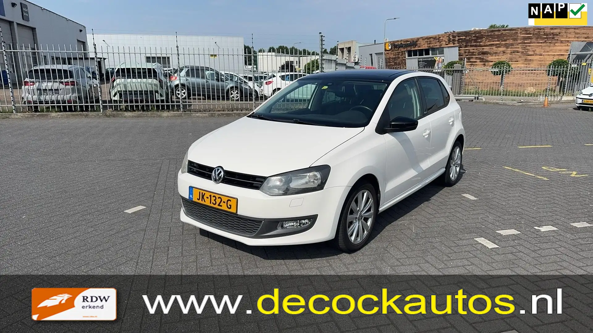 Volkswagen Polo 1.2 Easyline Blanc - 1