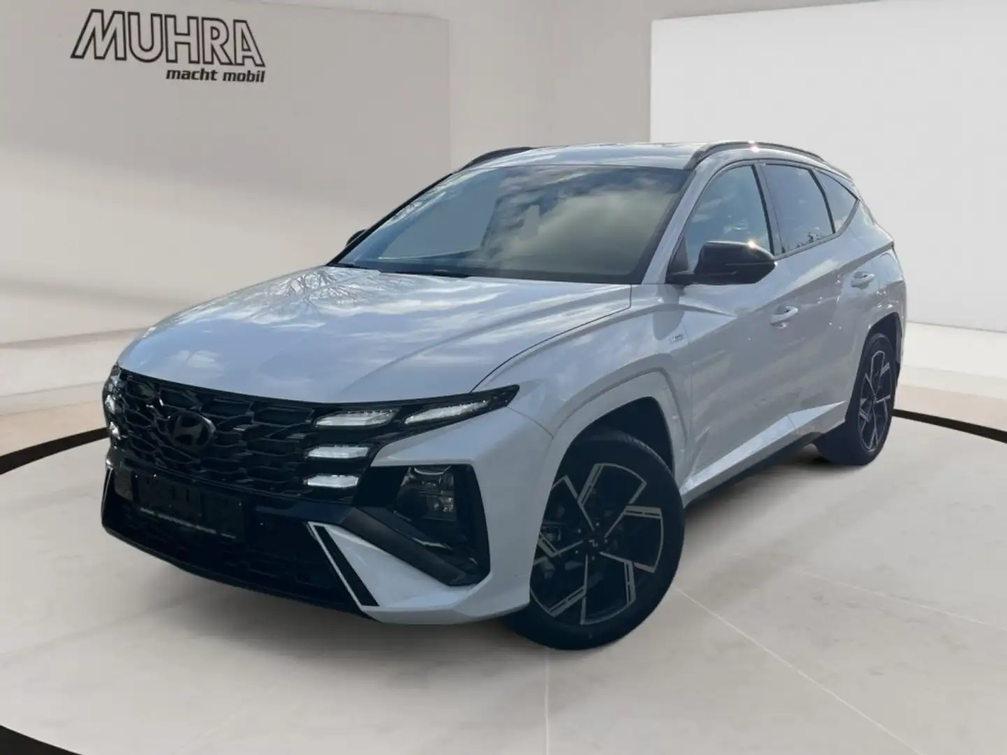 Hyundai TUCSON 1.6 N LINE 180PS 4WD 7-DCT NAVI LED 19"LM Bianco - 2