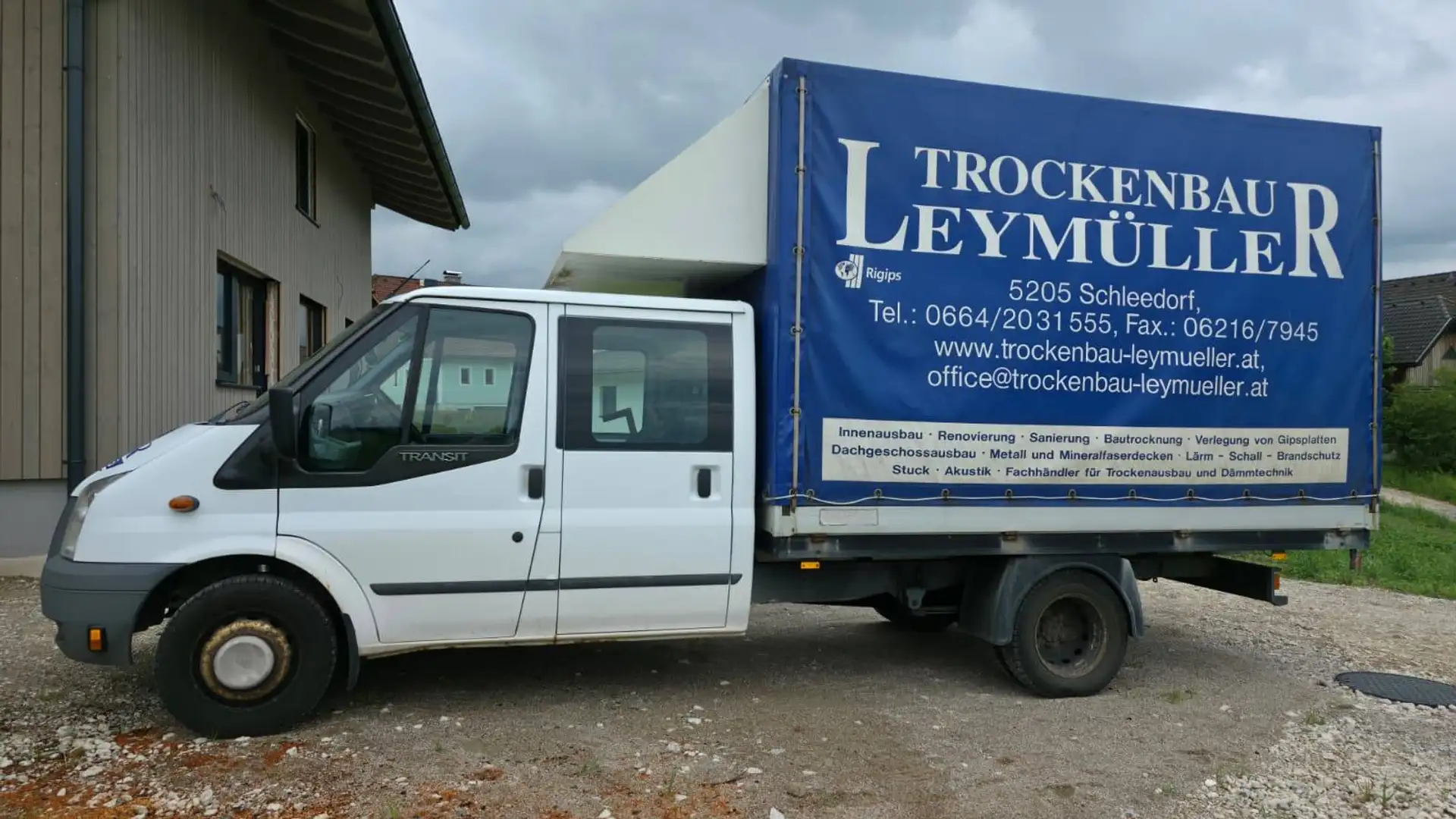 Ford Transit DK Basis 350 EL 2,4 L 115 PS Doppelkabine Weiß - 1