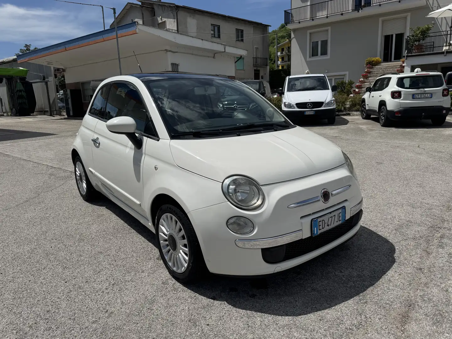 Fiat 500 1.3 mjt 16v Lounge 75cv TETTO PANORAMICO - 2