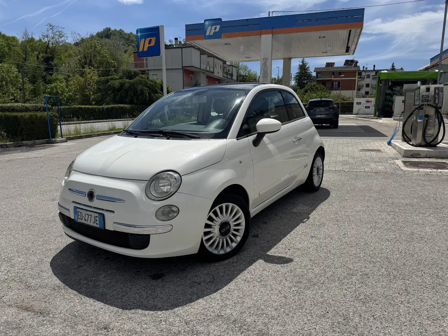 Fiat 500 1.3 mjt 16v Lounge 75cv TETTO PANORAMICO - 1
