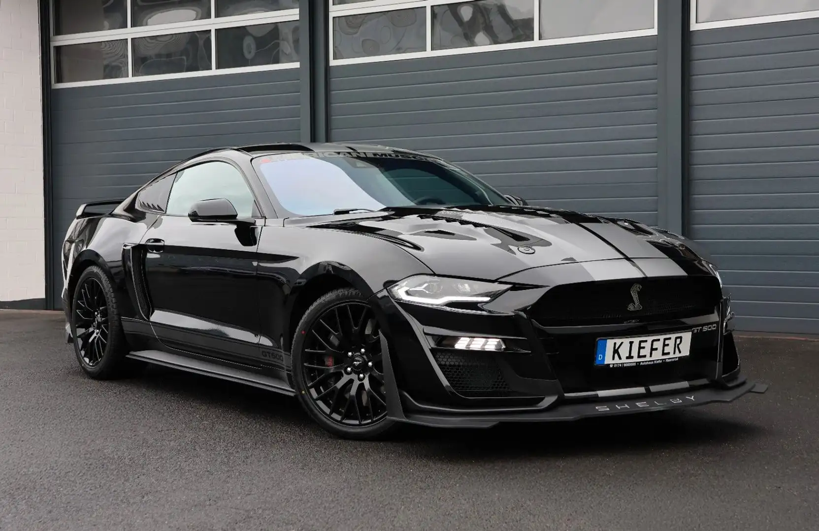 Ford Mustang 5.0 GT/ACC/B&O/Sternenhimmel/SHZ/TOTW/19 Schwarz - 1