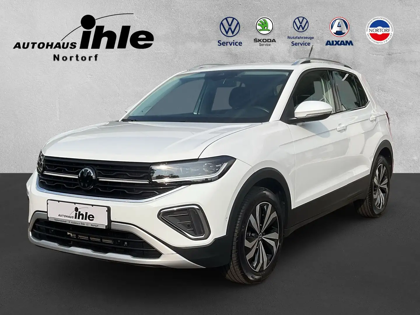 Volkswagen T-Cross Style 1.0 TSI DSG RFK AHK BeatsAudio Nav Weiß - 1