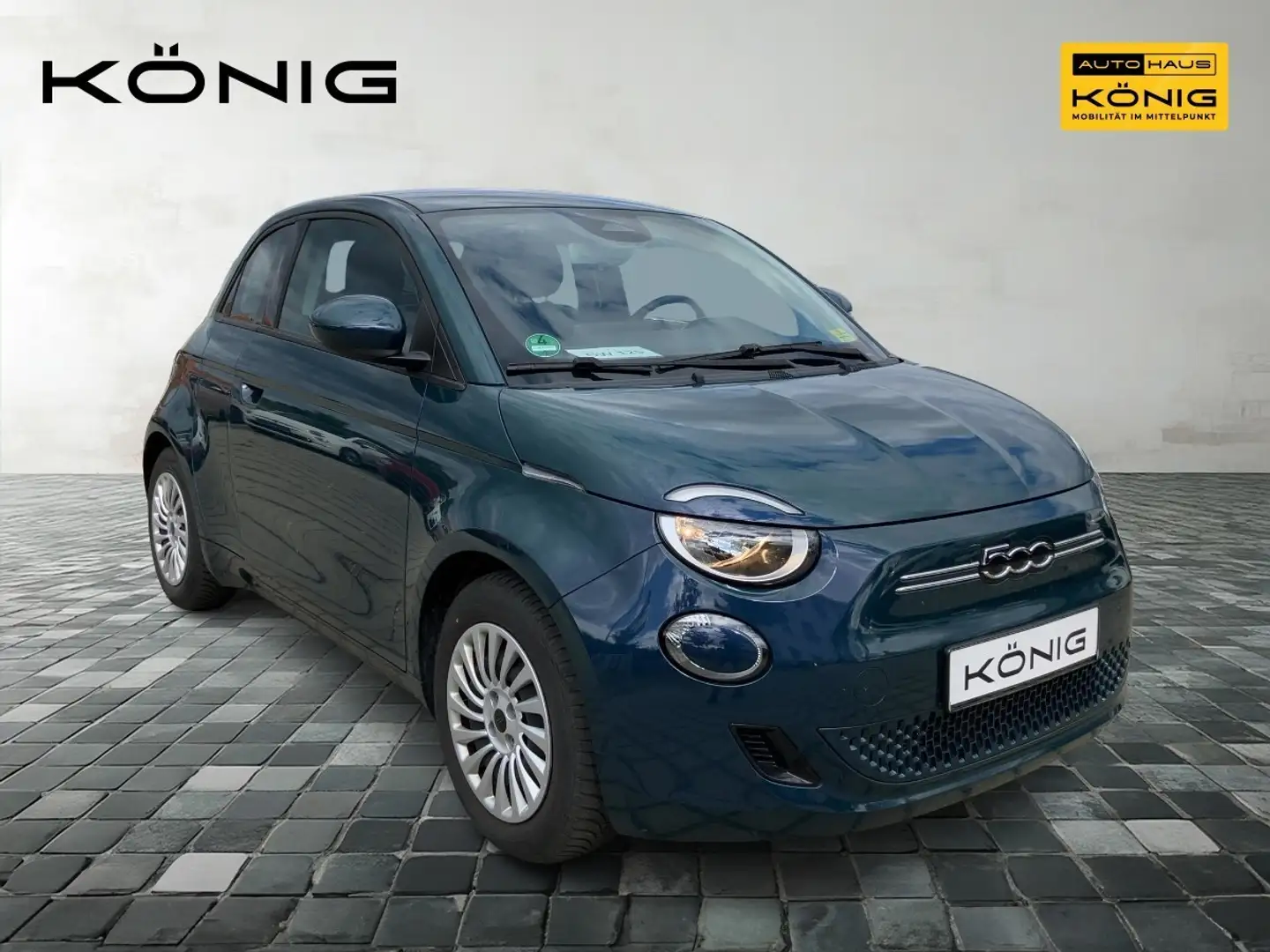 Fiat 500e 3+1 MY23 118PS 42kWh KLIMA*CARPLAY*TEMPOMAT Grün - 2