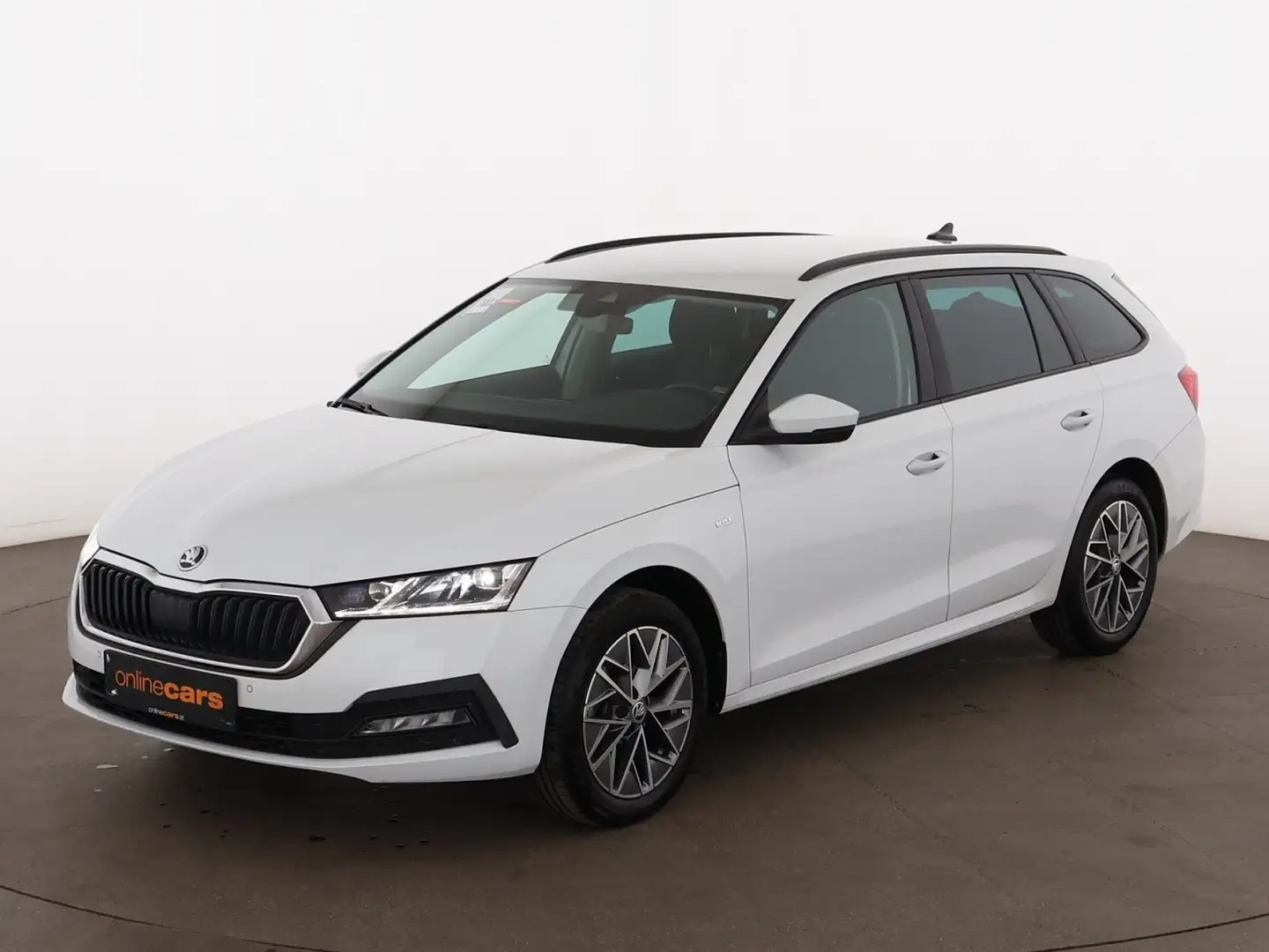 Skoda Octavia Combi 2.0 TDI Ambition Aut MATRIX AHK NAV Weiß - 2