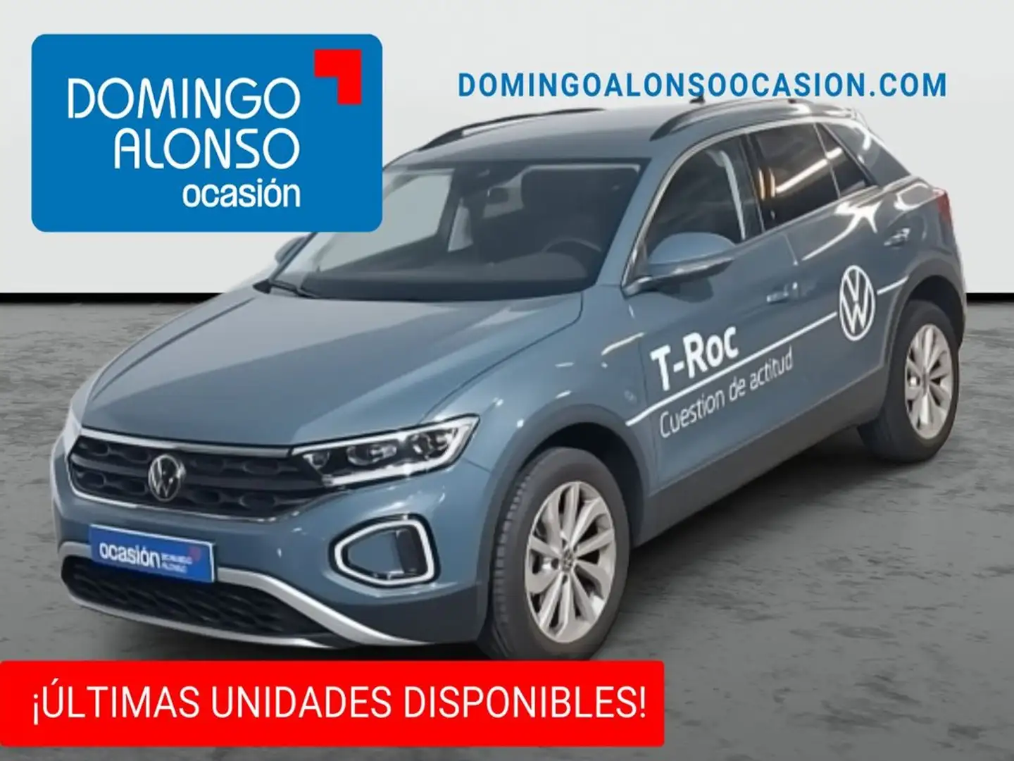 Volkswagen T-Roc 1.5 eTSI Más DSG7 85kW Azul - 1