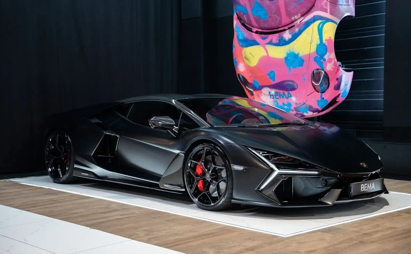 Lamborghini Revuelto V12 HYBRIDE 1015CV | TVA récupérable Malus payé Pack carbone complet assistant 200km Schwarz - 1