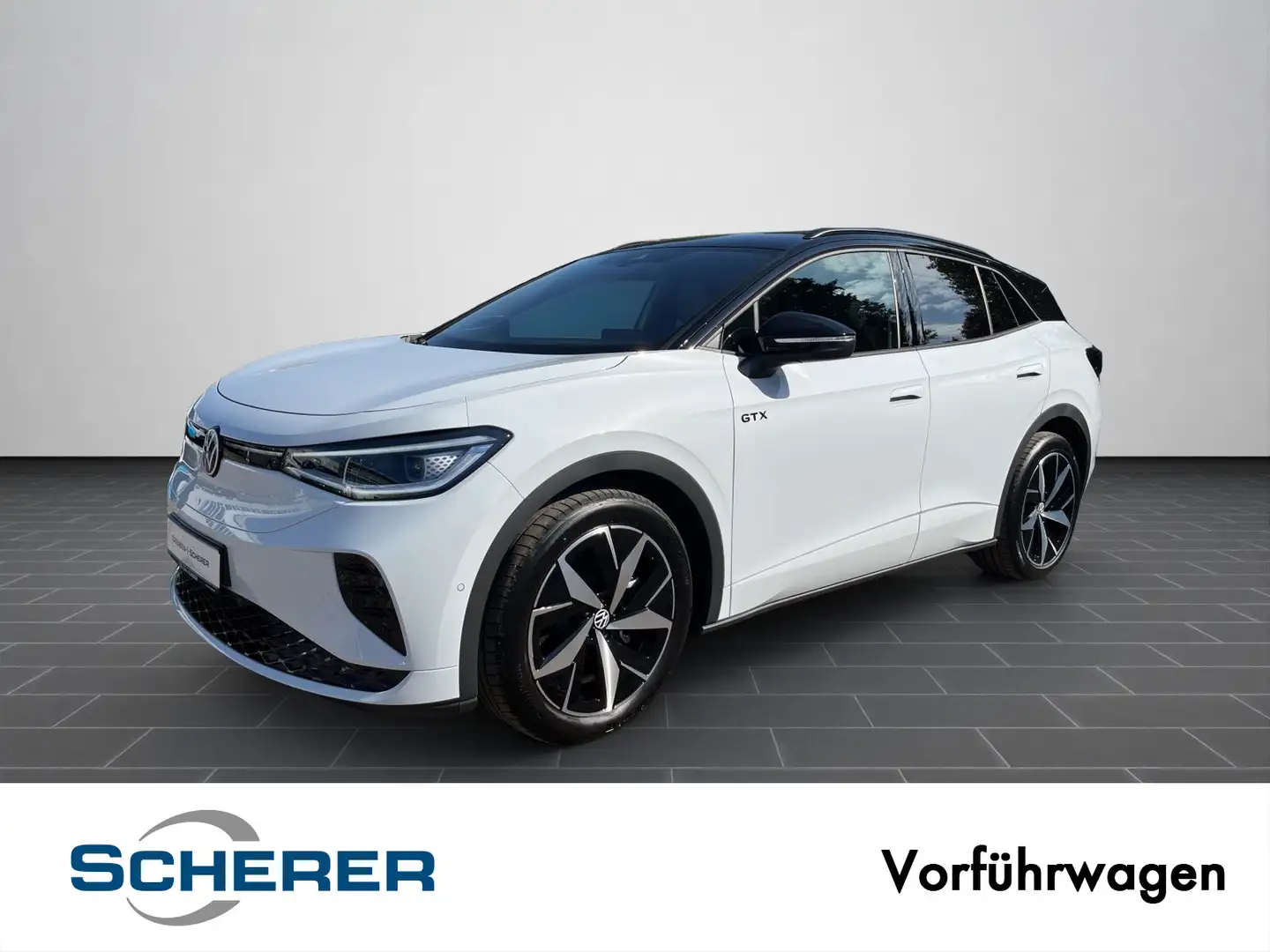 Volkswagen ID.4 GTX AHK Wärmep. Winterräder Info-Plus Weiß - 1